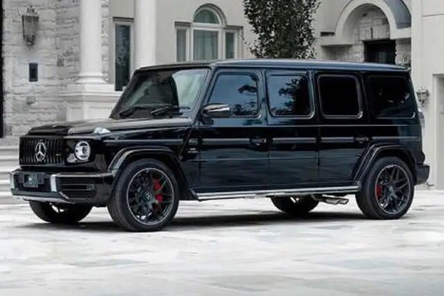 带有越野套件的奔驰AMG G63