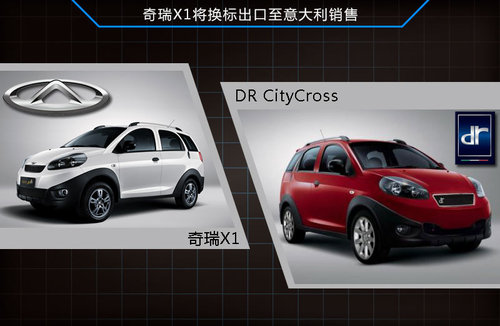 奇瑞计划今年底在意大利销售汽车